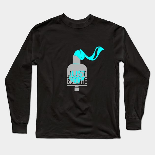 just breathe Long Sleeve T-Shirt by moonmorph